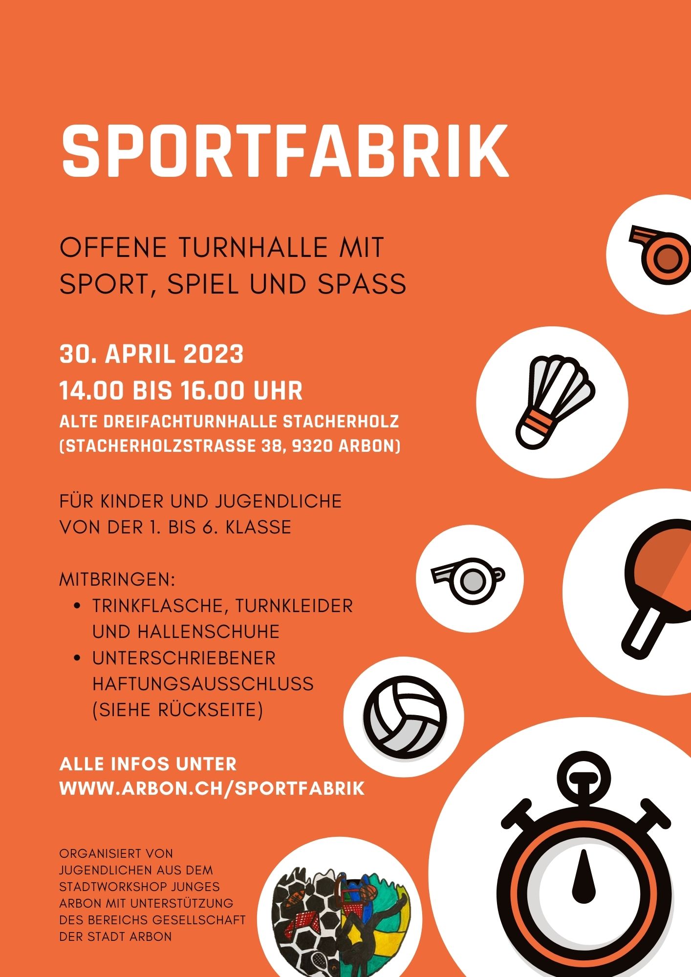 Flyer Sportfabrik vom 30. April 2023